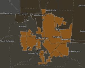 Ohio’s 3rd District has a compactness score of .06 (national average was .18).